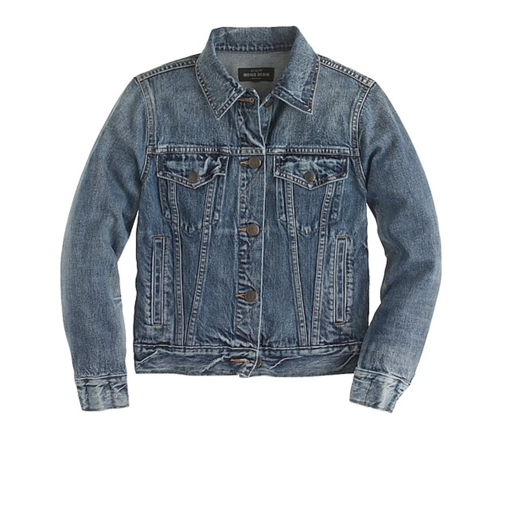 J Crew indigo denim jacket - NWT